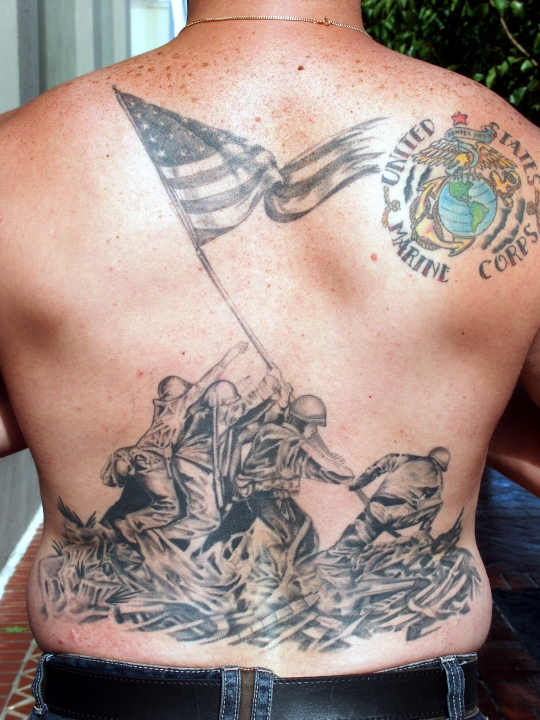 marine corps tattoo designs